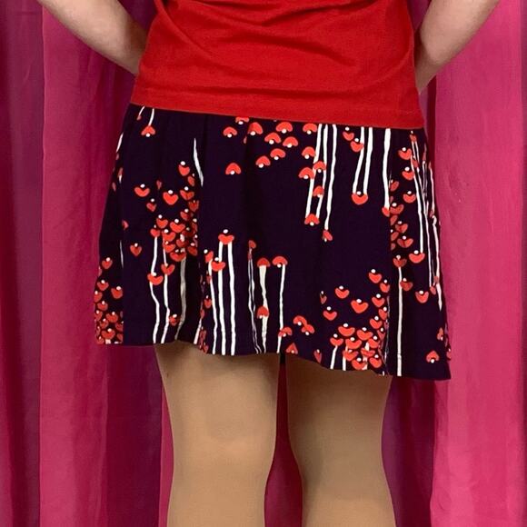 Cooperative heart and line mini skirt, large - Picture 4 of 8